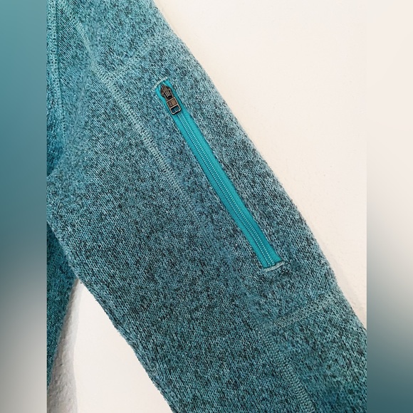 Patagonia Better Sweater 1/4 zip women’s jacket in atoll blue size small - Picture 5 of 6